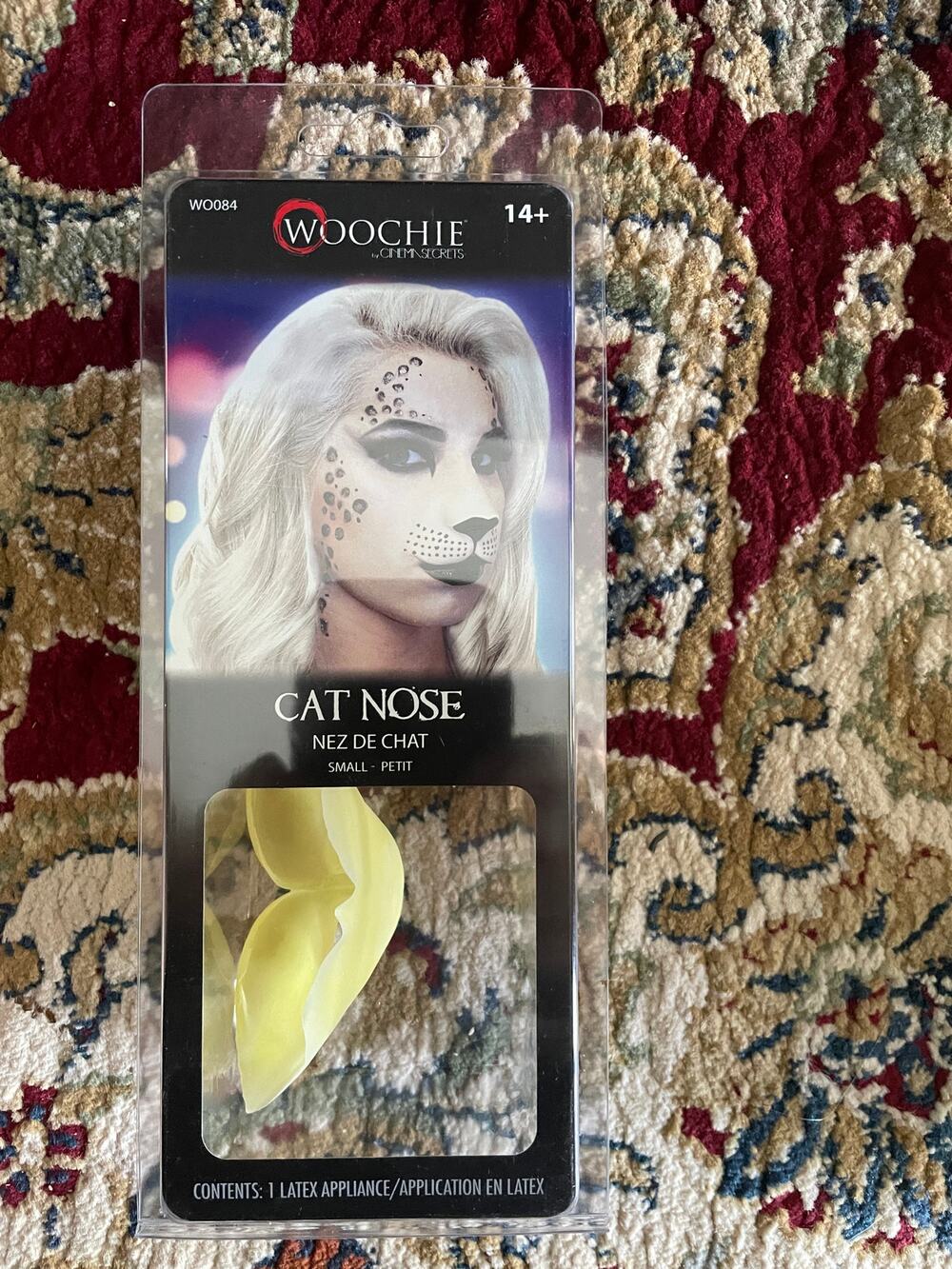 KITTY CAT FELINE ANIMAL NOSE LATEX PROSTHETIC COSTUME MAKEUP